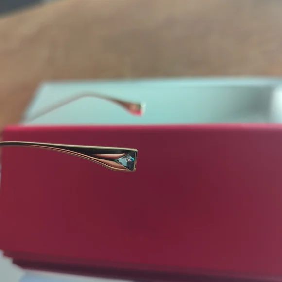 Fendi Gold Glasses with Red Case Fendi Gold Glasses with Red Case - www.joarbit.com main image 2